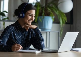 Working from home, professional development, online learning